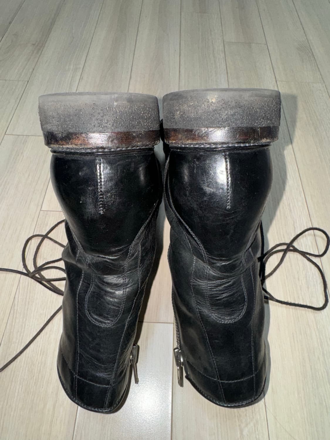 [42] 릭오웬스(Rick Owens) 소프트 레더 컴뱃 부츠 상품이미지6