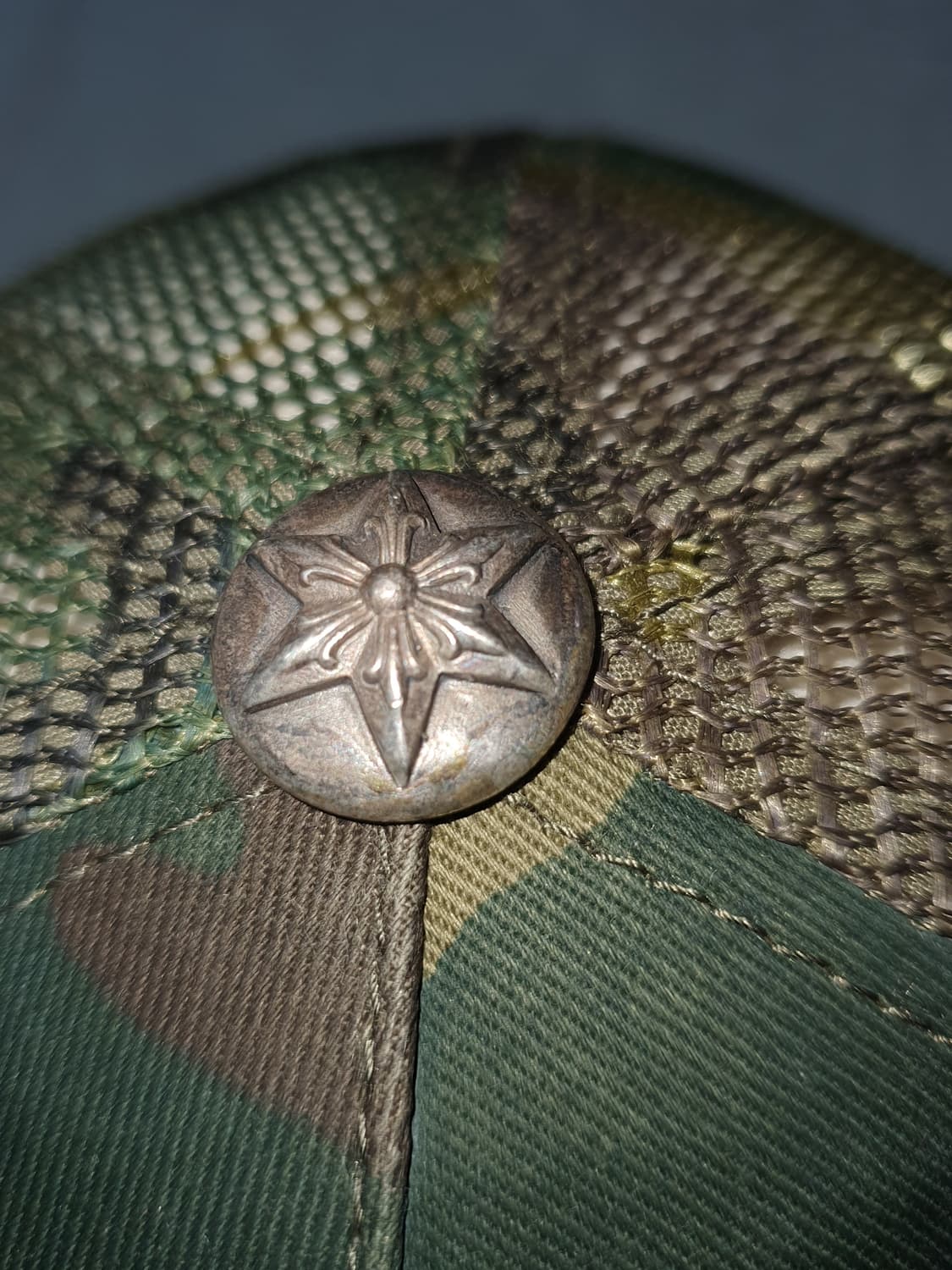 chrome hearts 크롬하츠 레더스타패치 카모스냅백 otto스냅 상품이미지9