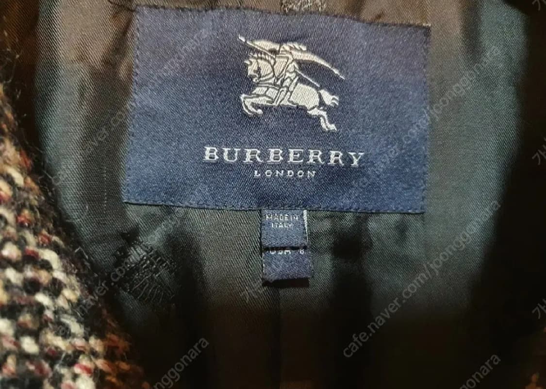 버버리 모직 코트 정품 여성 55 made in italy 상품이미지6
