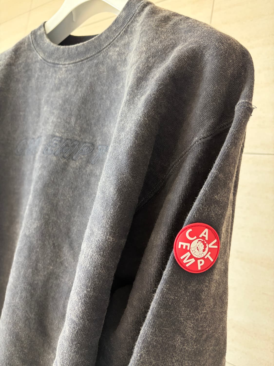 신품)SS19' 카브엠트 WIDE RIB HEAVY CREW NECK 상품이미지3