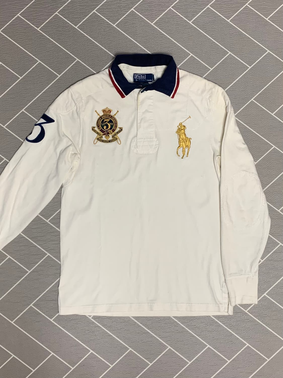 폴로 빅포니 럭비티 아이보리 상품이미지2