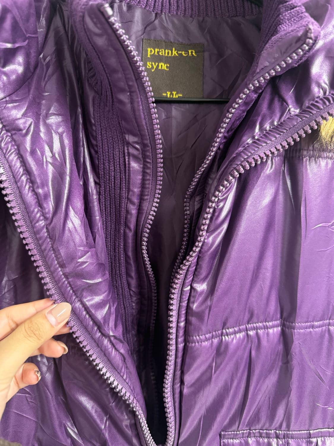 00s fur pocket detail vest 상품이미지2