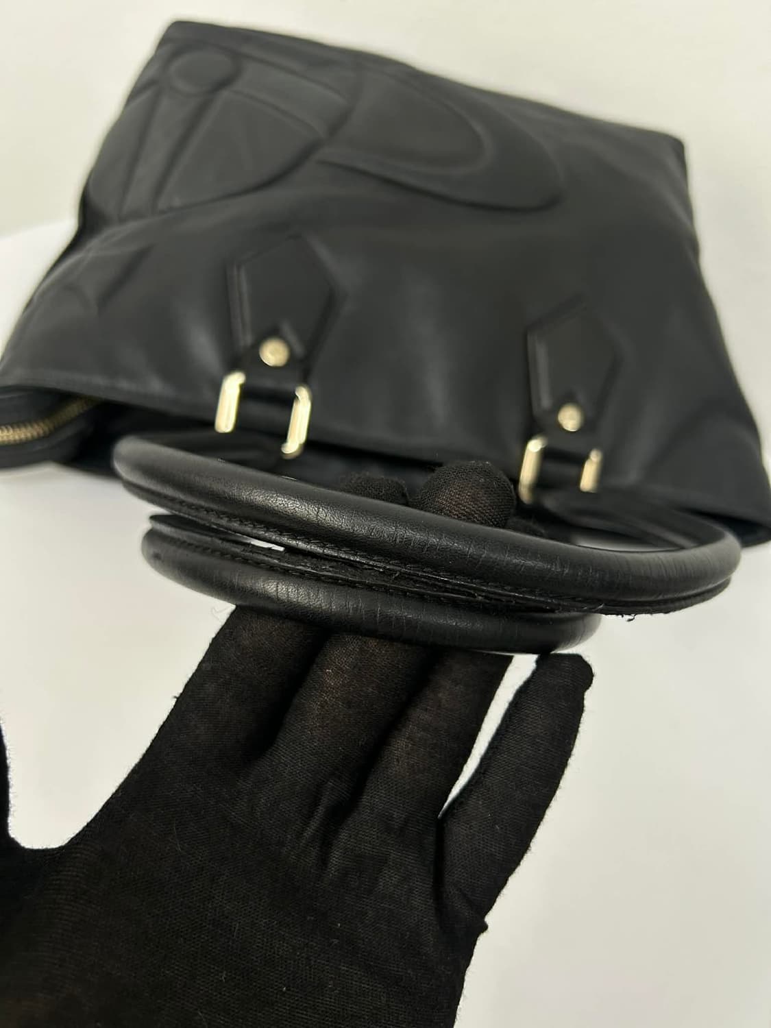 비비안웨스트우드 ORB 가죽 쇼퍼 토트백 숄더백 상품이미지8