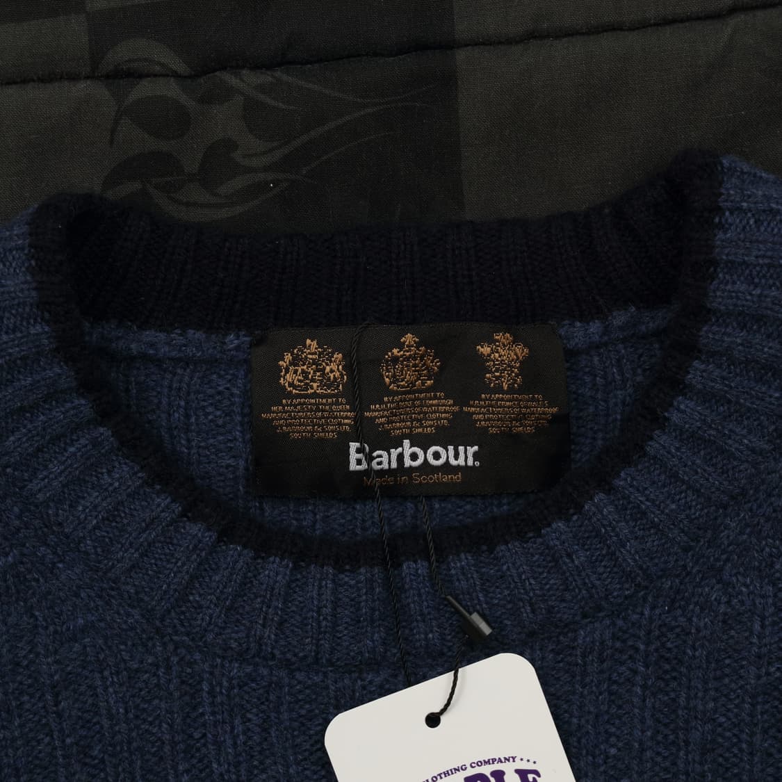 바버 니트 XL B102 상품이미지3