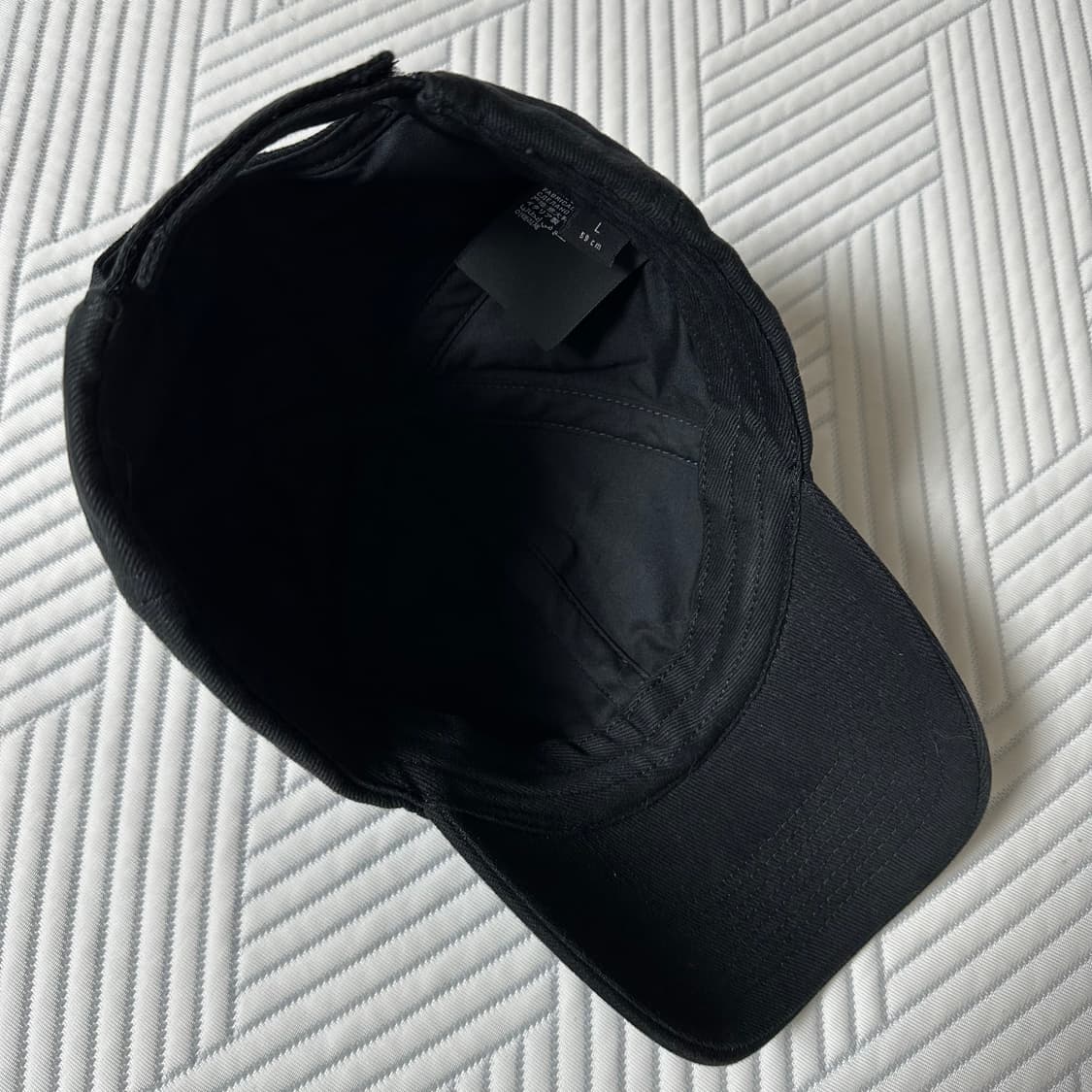 발렌시아가 볼캡 블랙 L사이즈 (59) 상품이미지8