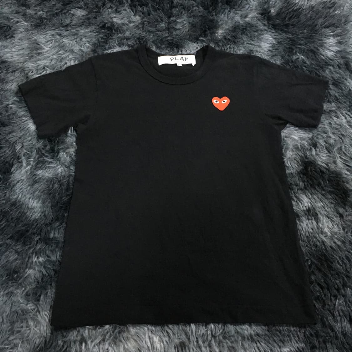 투티/A9 comme des garcons play 반팔 티 하트 패치 상품이미지2