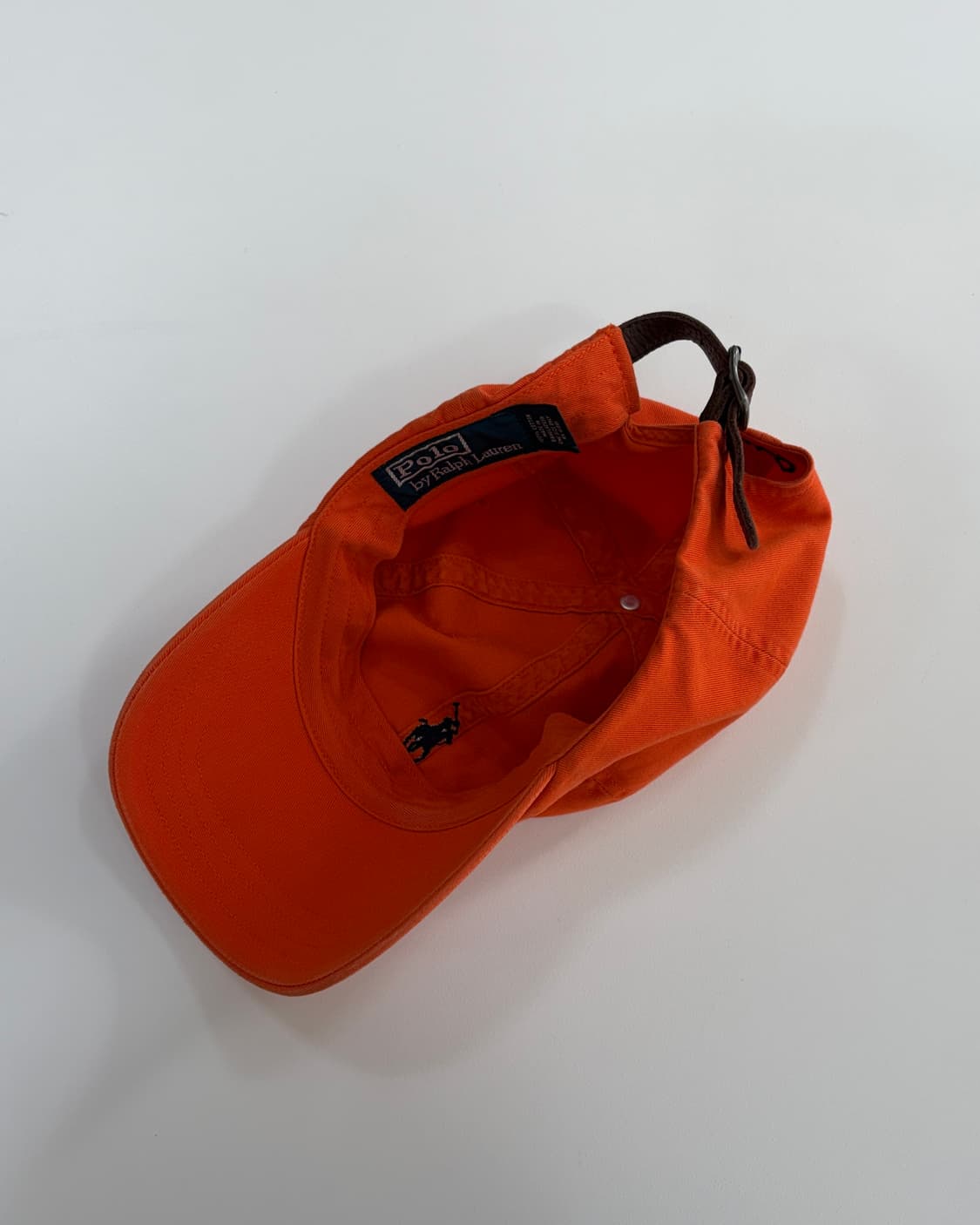 폴로 랄프로렌 클래식 코튼 치노 볼캡 오렌지  상품이미지7