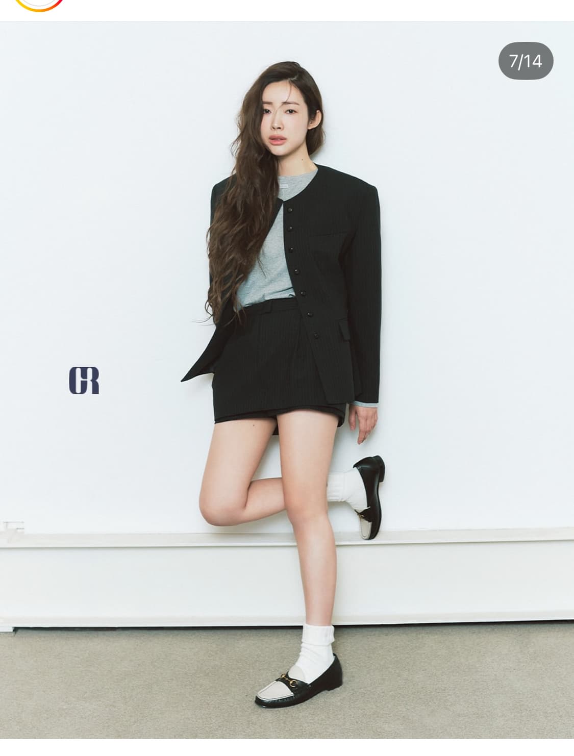 (새제품)차정원 그로브 로앤 자켓(블랙) 상품이미지1