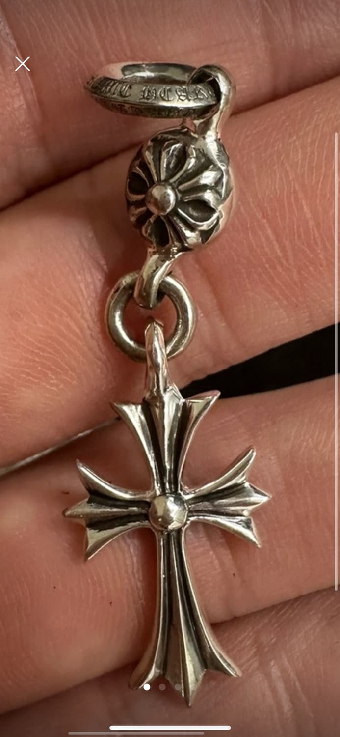 크롬하츠 원볼타이니 펜던트+볼체인 상품이미지2