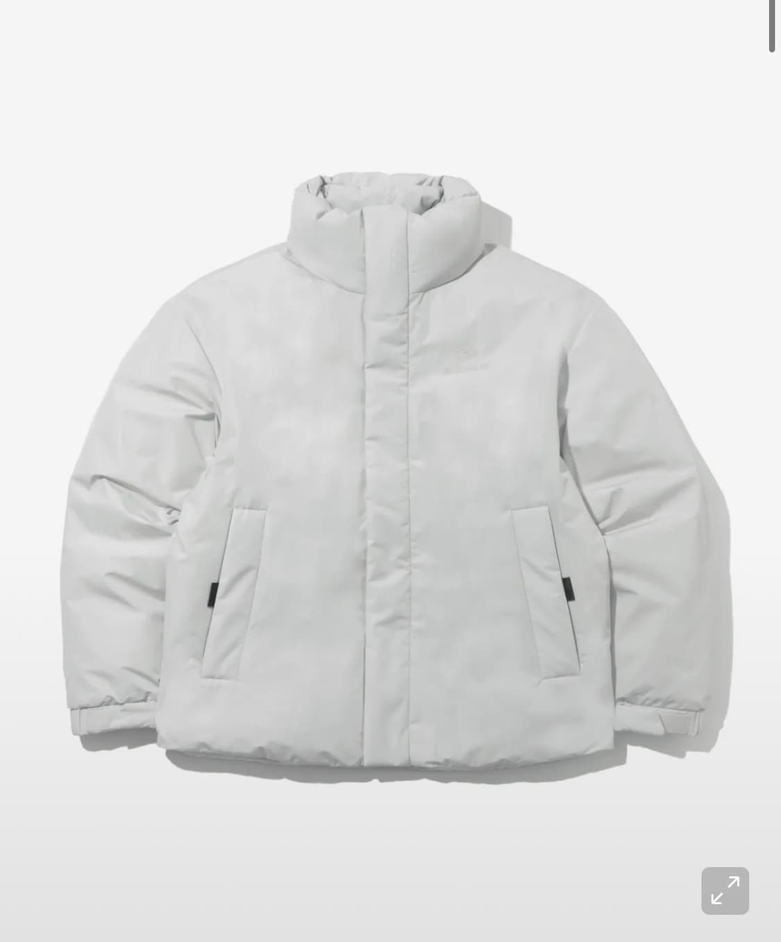 아이더 숏패딩 Light grey 상품이미지5