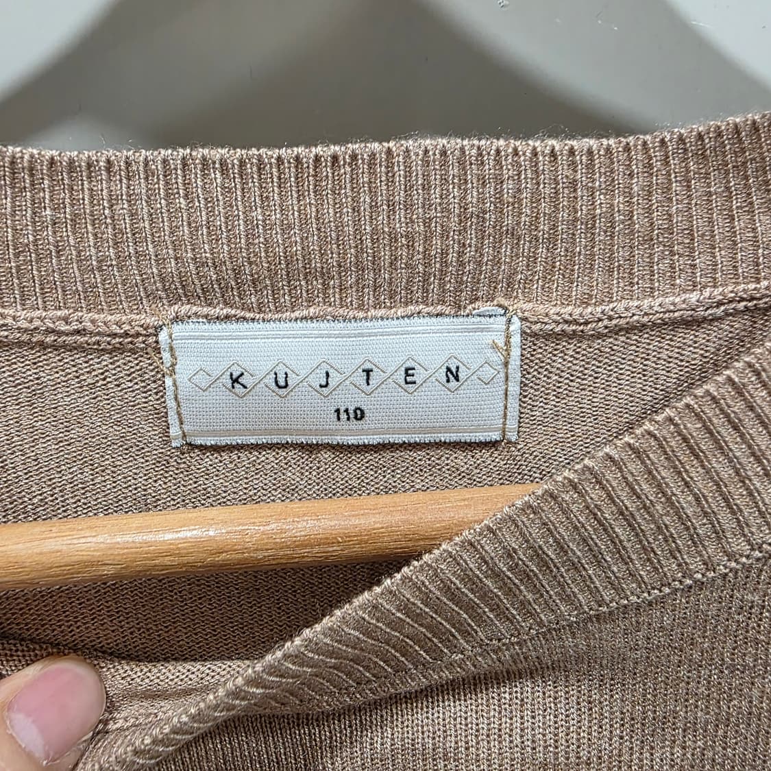 쿠쥬텐(KUJTEN) 일본 반팔 니트 상품이미지2