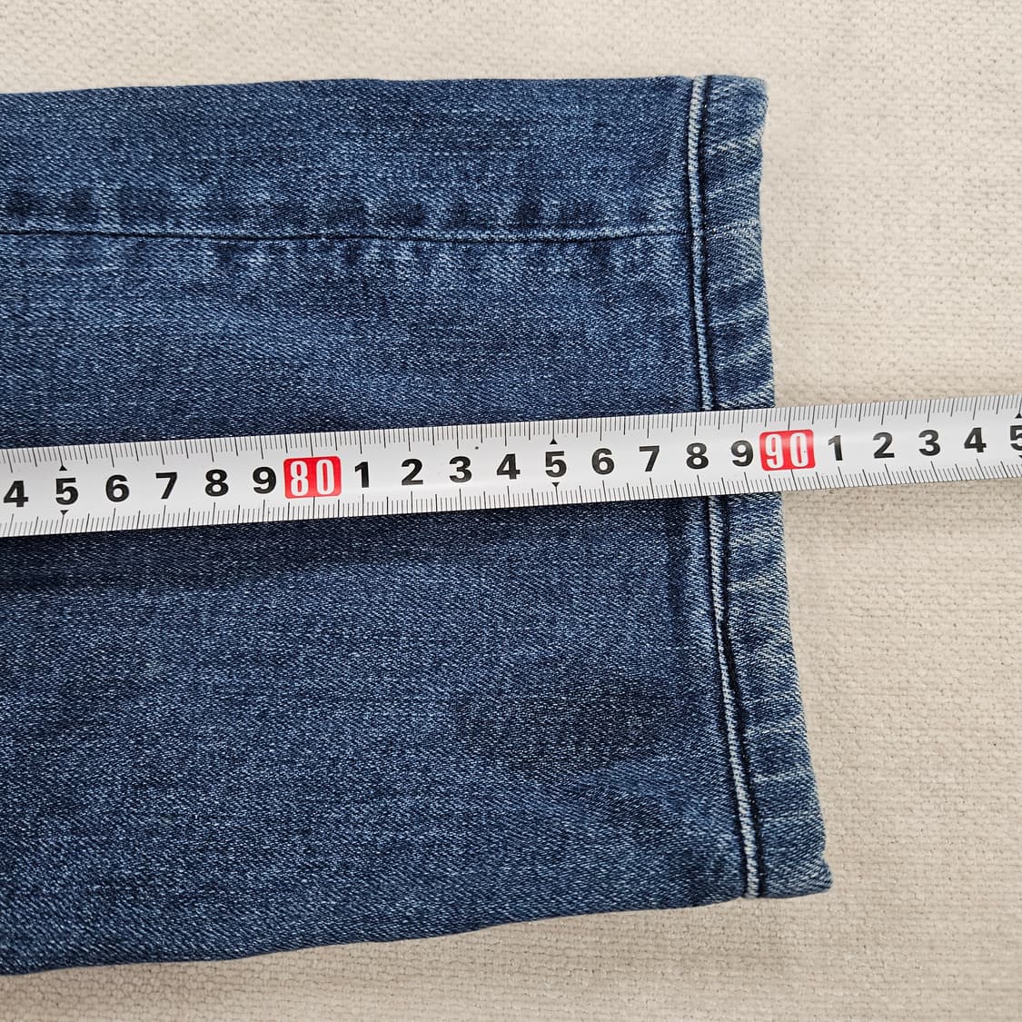 [W32L32] 타미힐피거 일자핏 워싱 데님 팬츠 0115YH1 상품이미지9