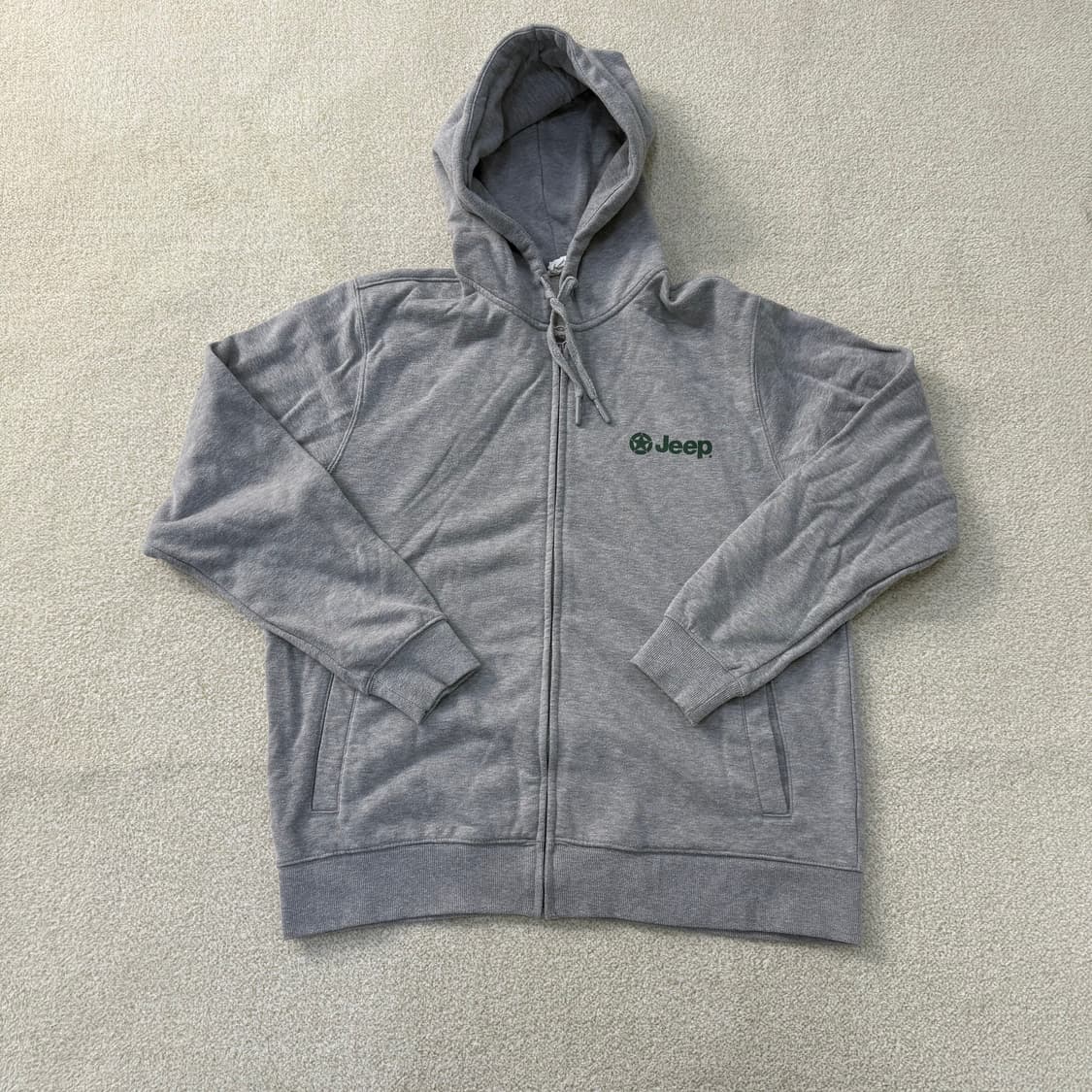 [XXL] 지프 JEEP 그레이 후드집업 0115T1 상품이미지1