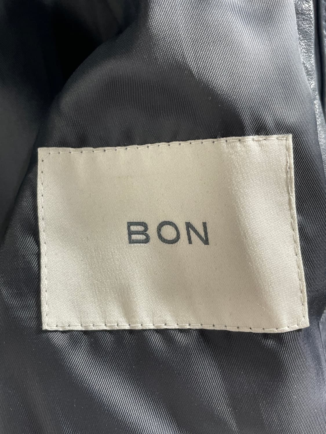 BON 본 가죽 점퍼 재킷 상품이미지2