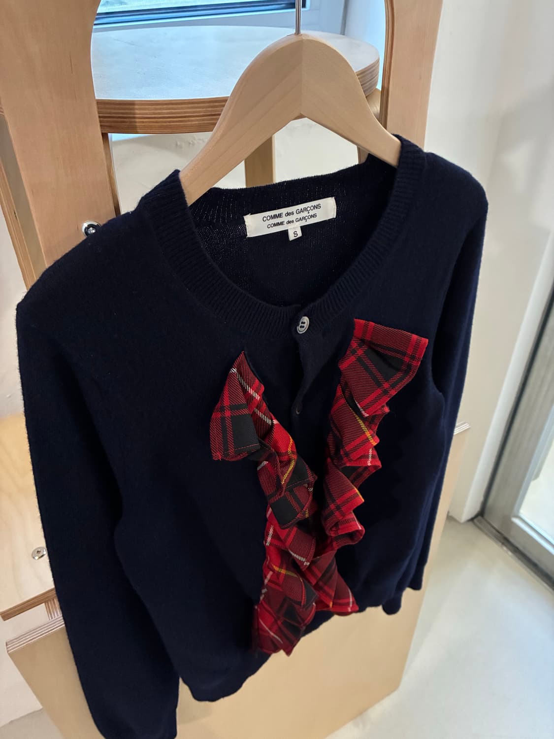 꼼데가르송 프릴 가디건 상품이미지2