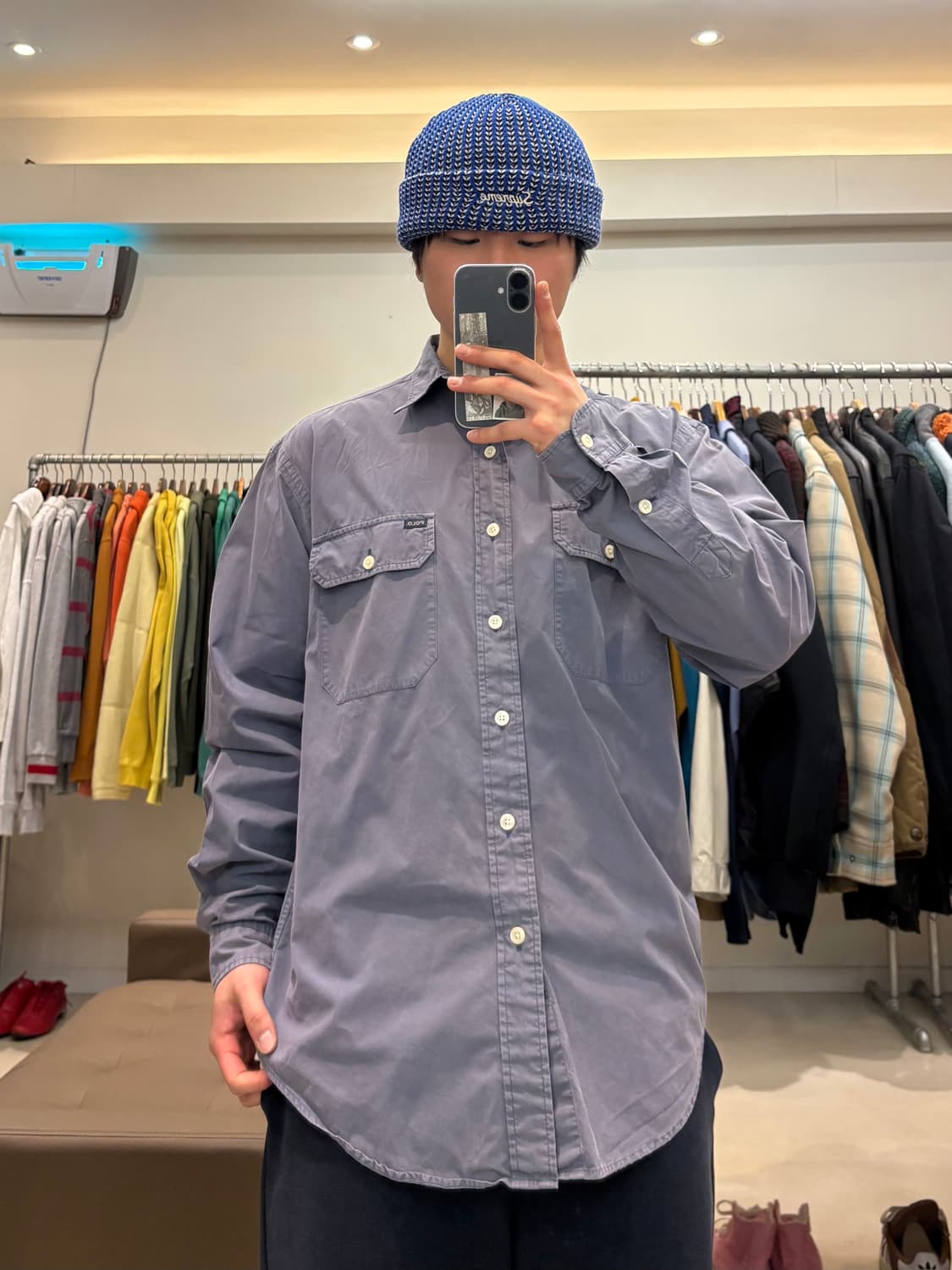 폴로 랄프로렌 워크 셔츠 상품이미지8