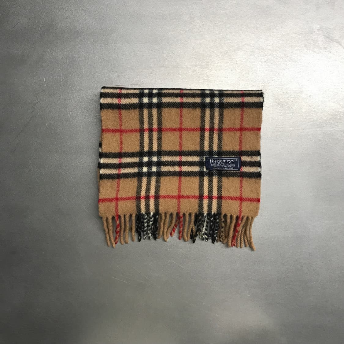 버버리 정품 램스울 머플러 베이지 상품이미지2