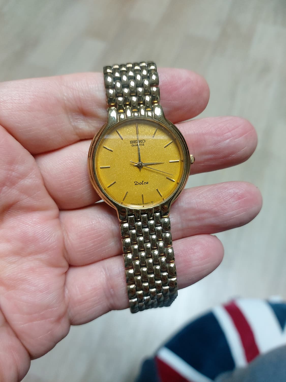 세이코 돌체 금장  상품이미지1