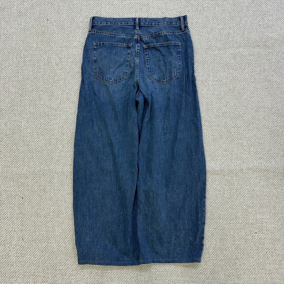 71 유니클로 데님 배기 커브 진 0410D 상품이미지4