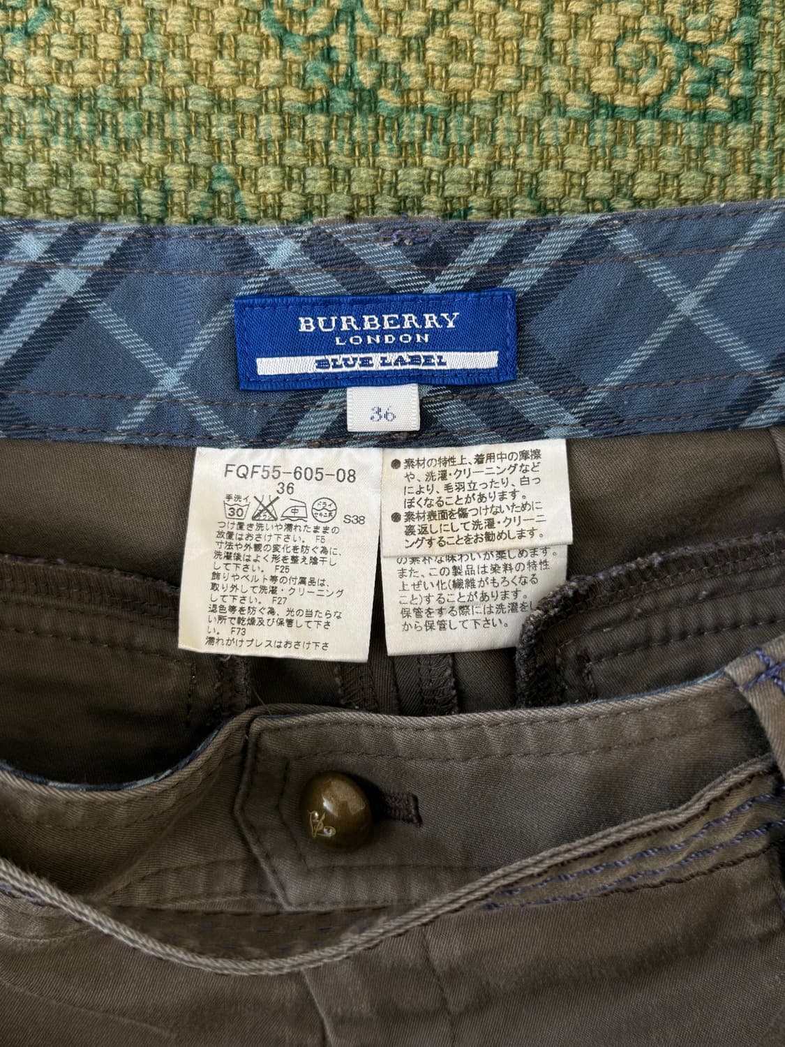 Burberry London blue label 쇼츠 상품이미지8