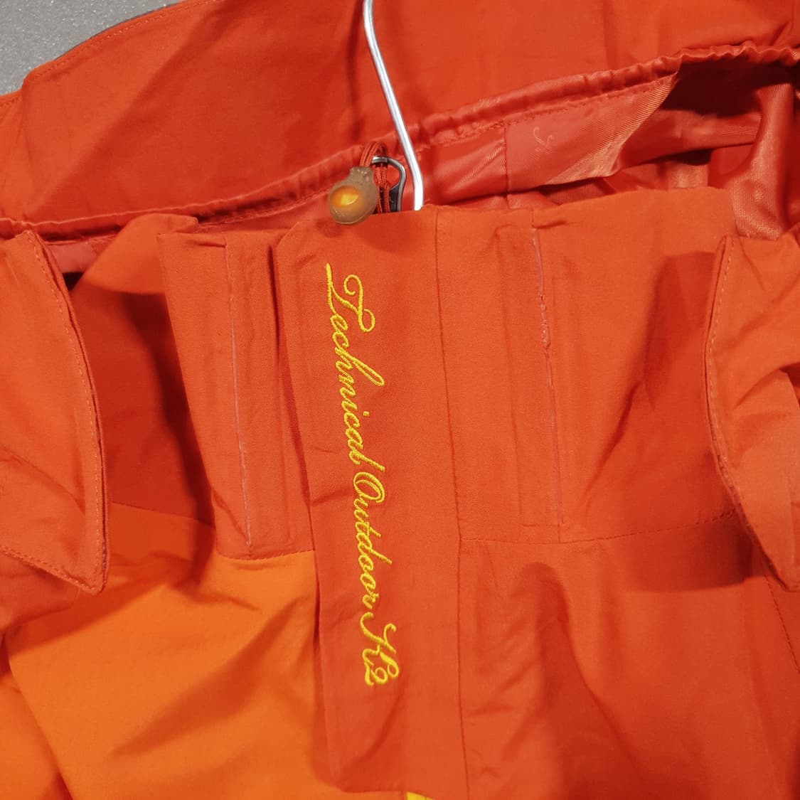 여성 90) K2 고어텍스 고급 바람막이 집업 후드 마운틴 자켓 오렌지 상품이미지6