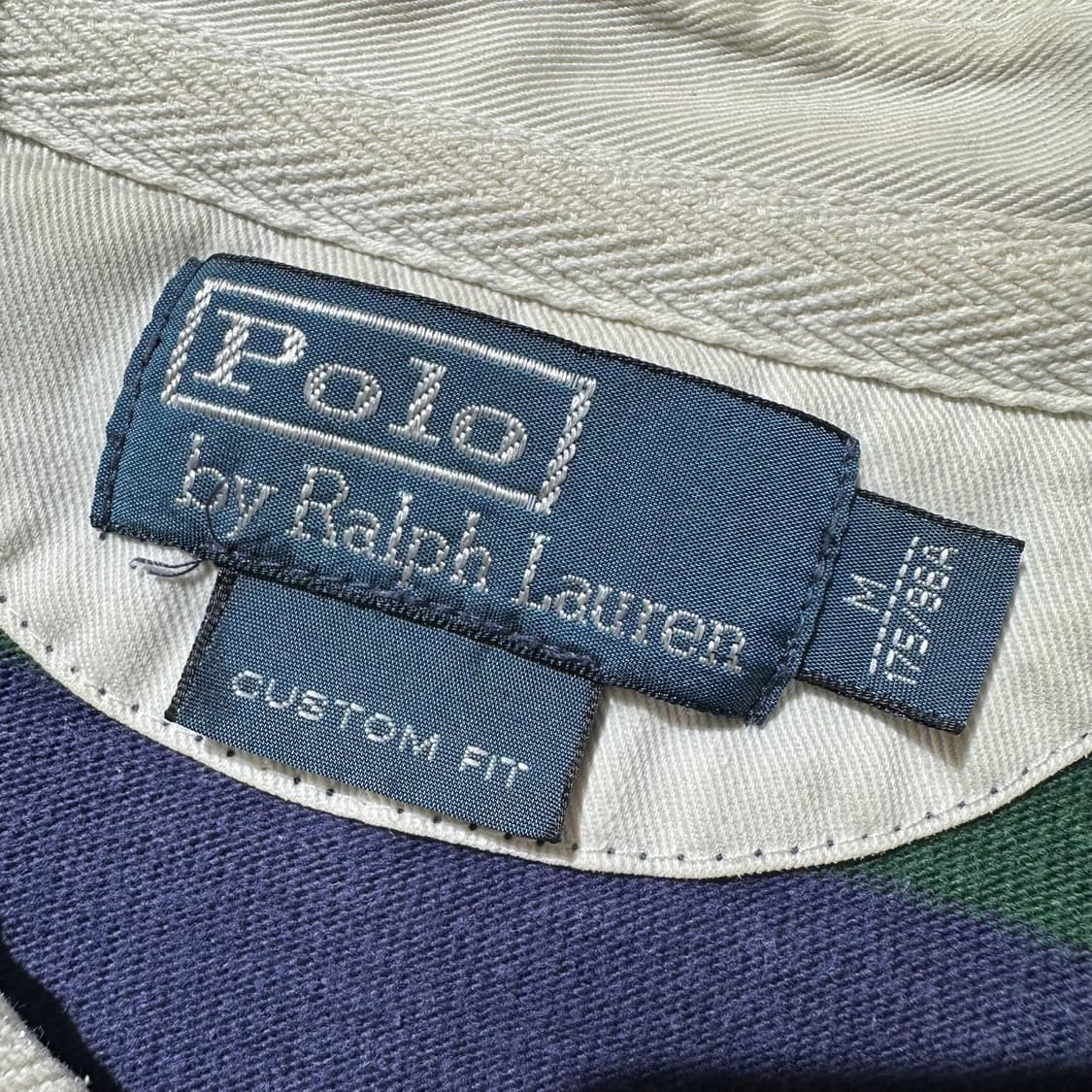 폴로 랄프로렌 스트라이프 럭비 카라 티셔츠 상품이미지4