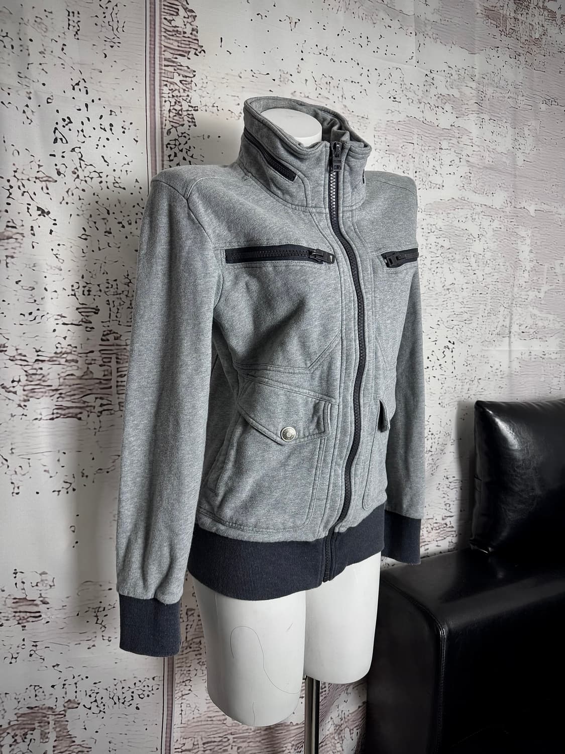 Buckaroo gray zip up 상품이미지2