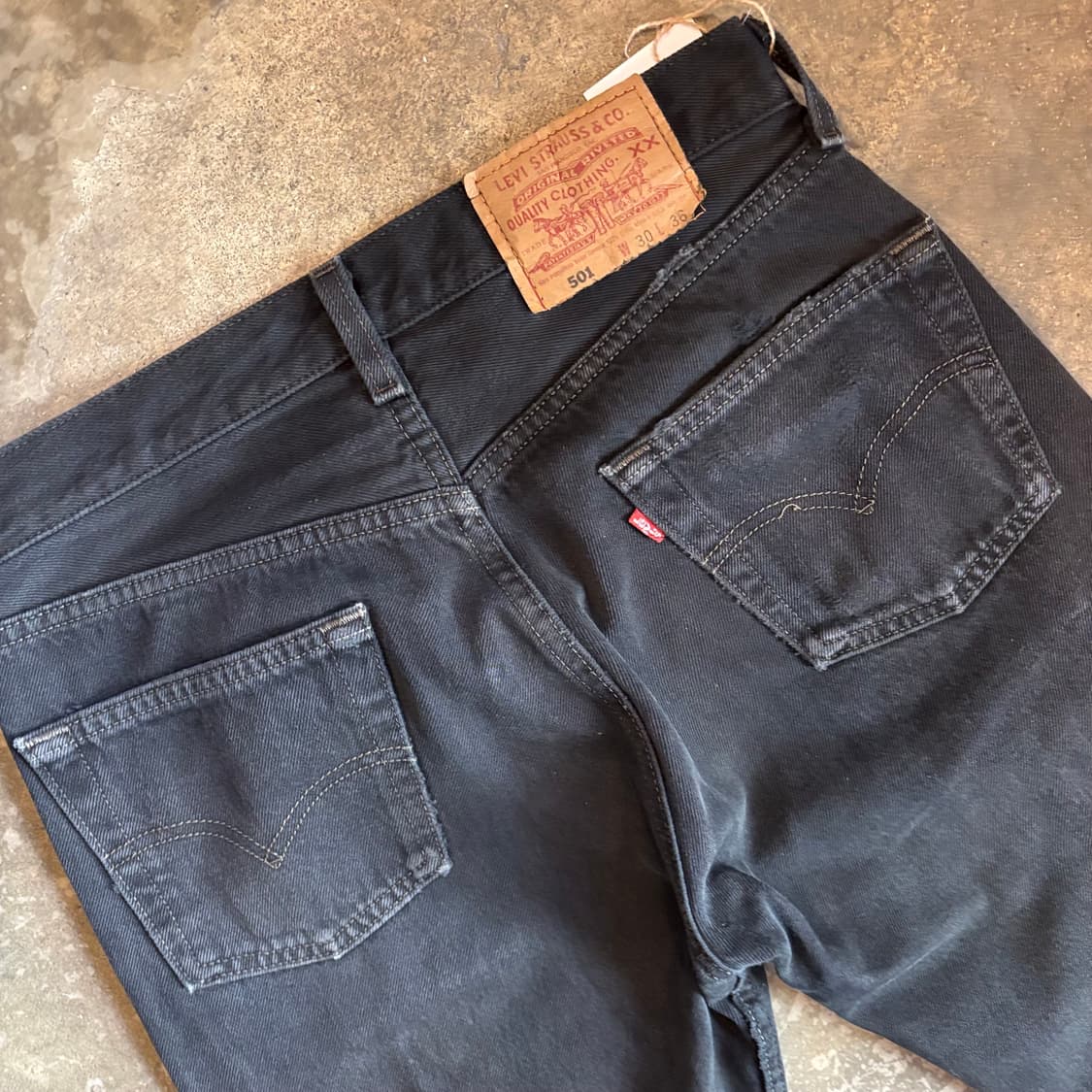 90년대 미국 리바이스 501 흑청 상품이미지9
