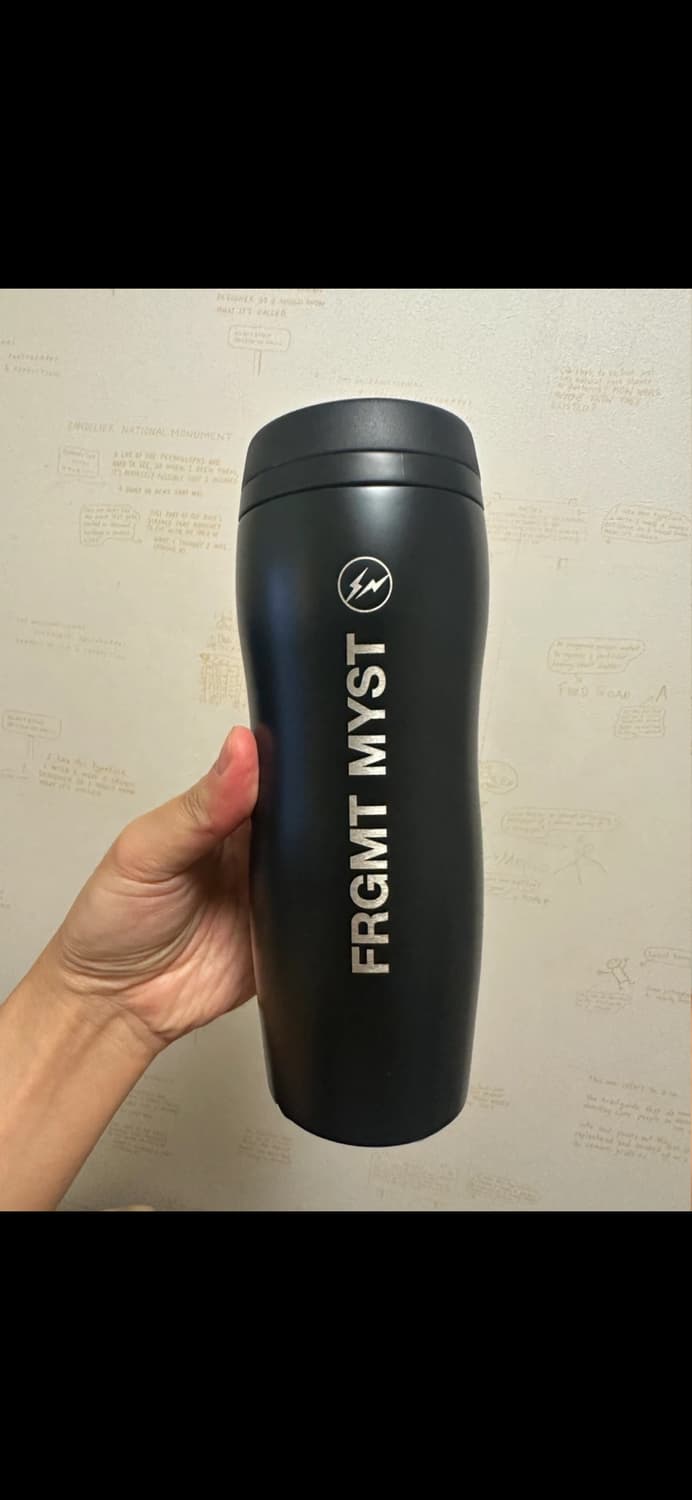 스타벅스 x 프라그먼트 커브드 스테인리스 블랙 보틀 355ml 상품이미지9