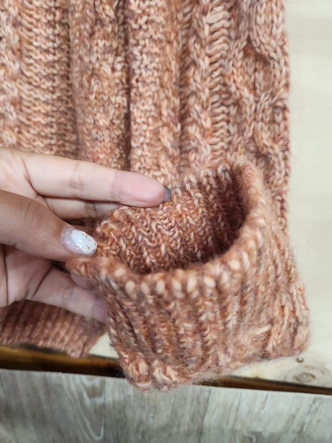 340) 한섬 시스템 꽈배기 니트 상품이미지4