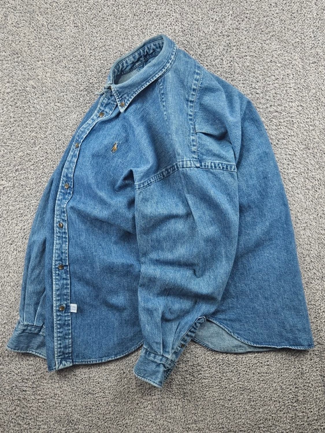 80's 폴로랄프로렌 데님 더 빅 셔츠 ( 10 ) / 11452 상품이미지3