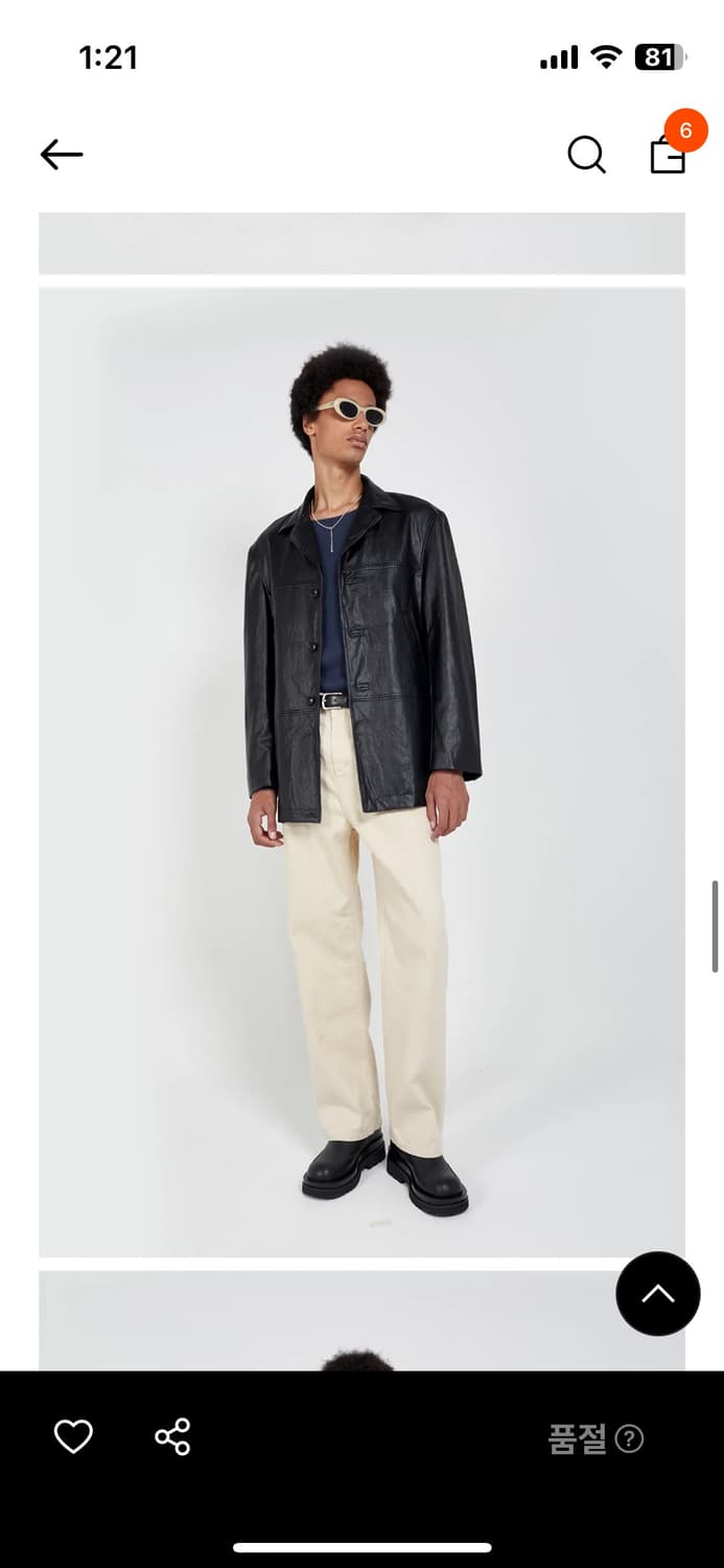 라벨아카이브 비건레더 카코트(블랙)_1사이즈 상품이미지5