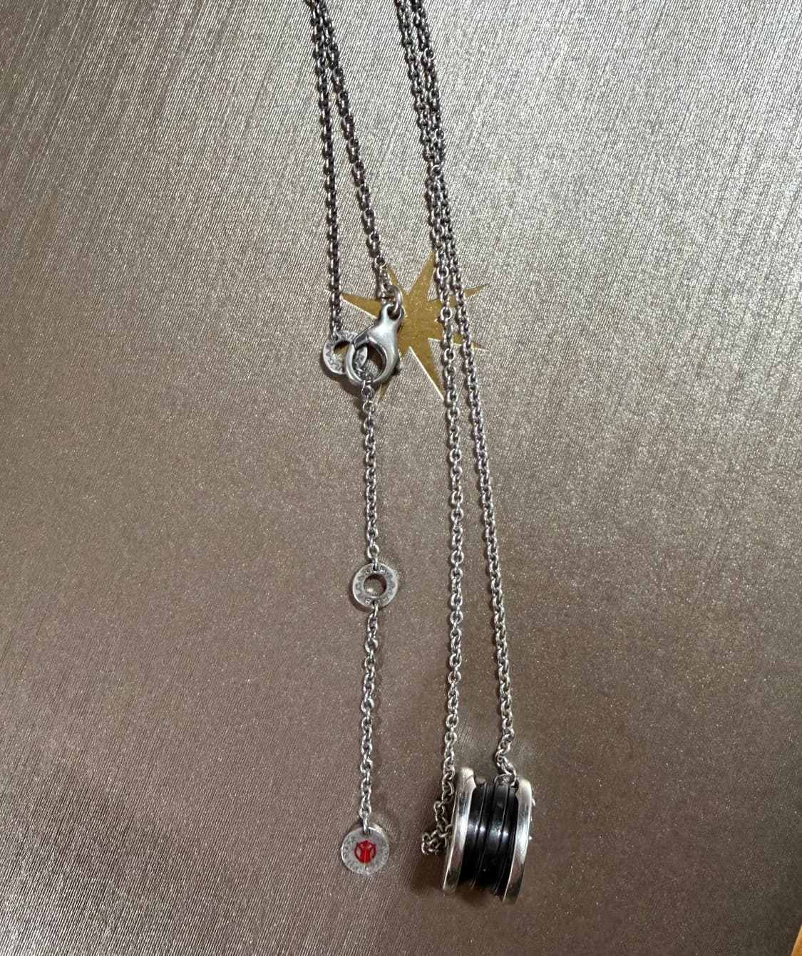 정품 불가리 세이브더칠드런 목걸이 (연장) 상품이미지3