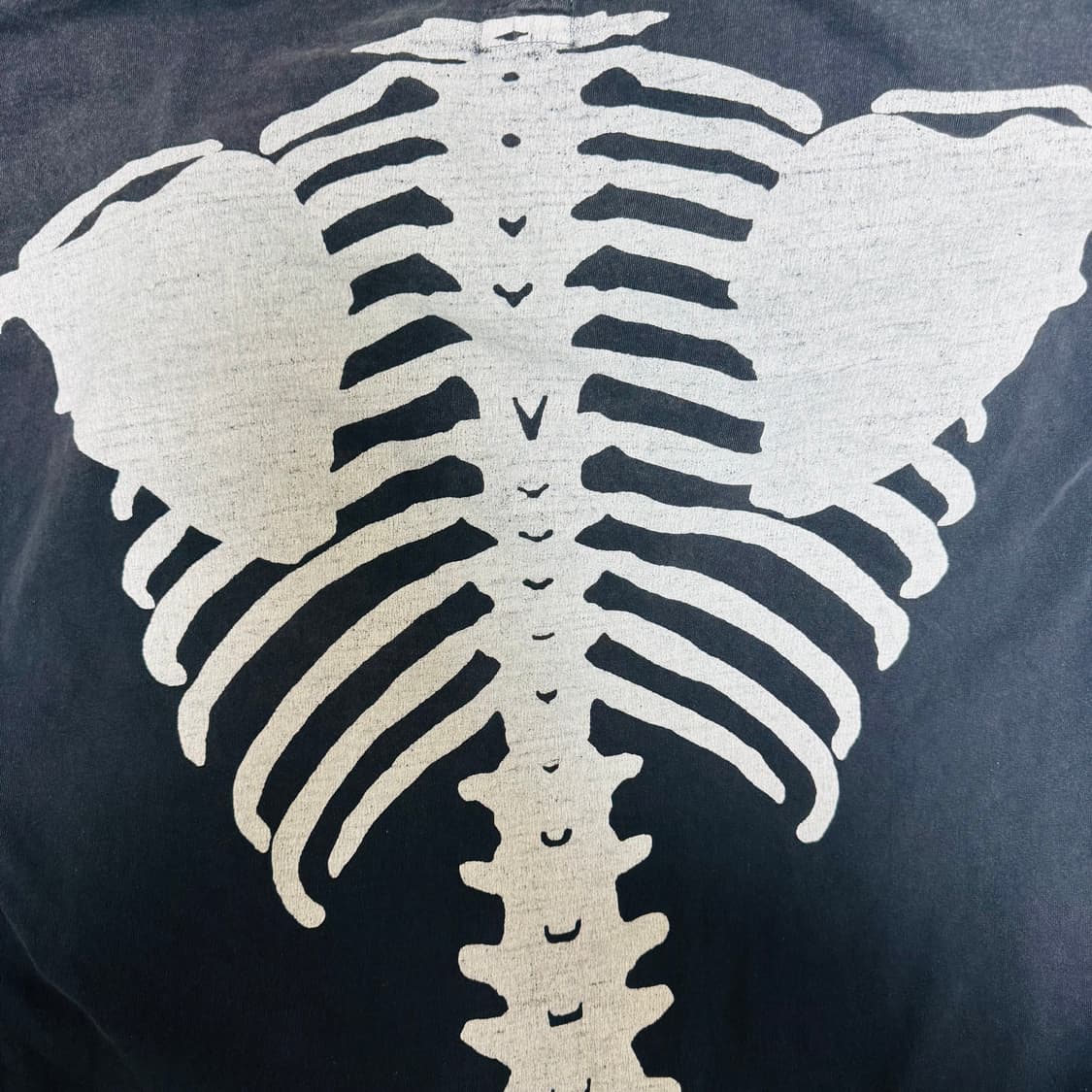 캐피탈 투톤 빅 포켓 티셔츠 키나리 블랙 Free 상품이미지6