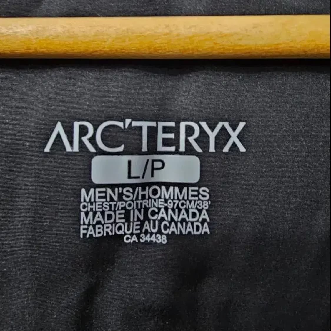 아크테릭스 고어텍스 인피니엄 자켓 L 상품이미지5