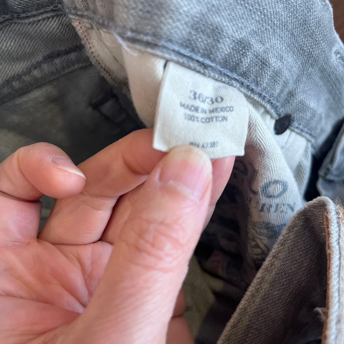 Polo 애쉬그레이 데님팬츠 상품이미지8