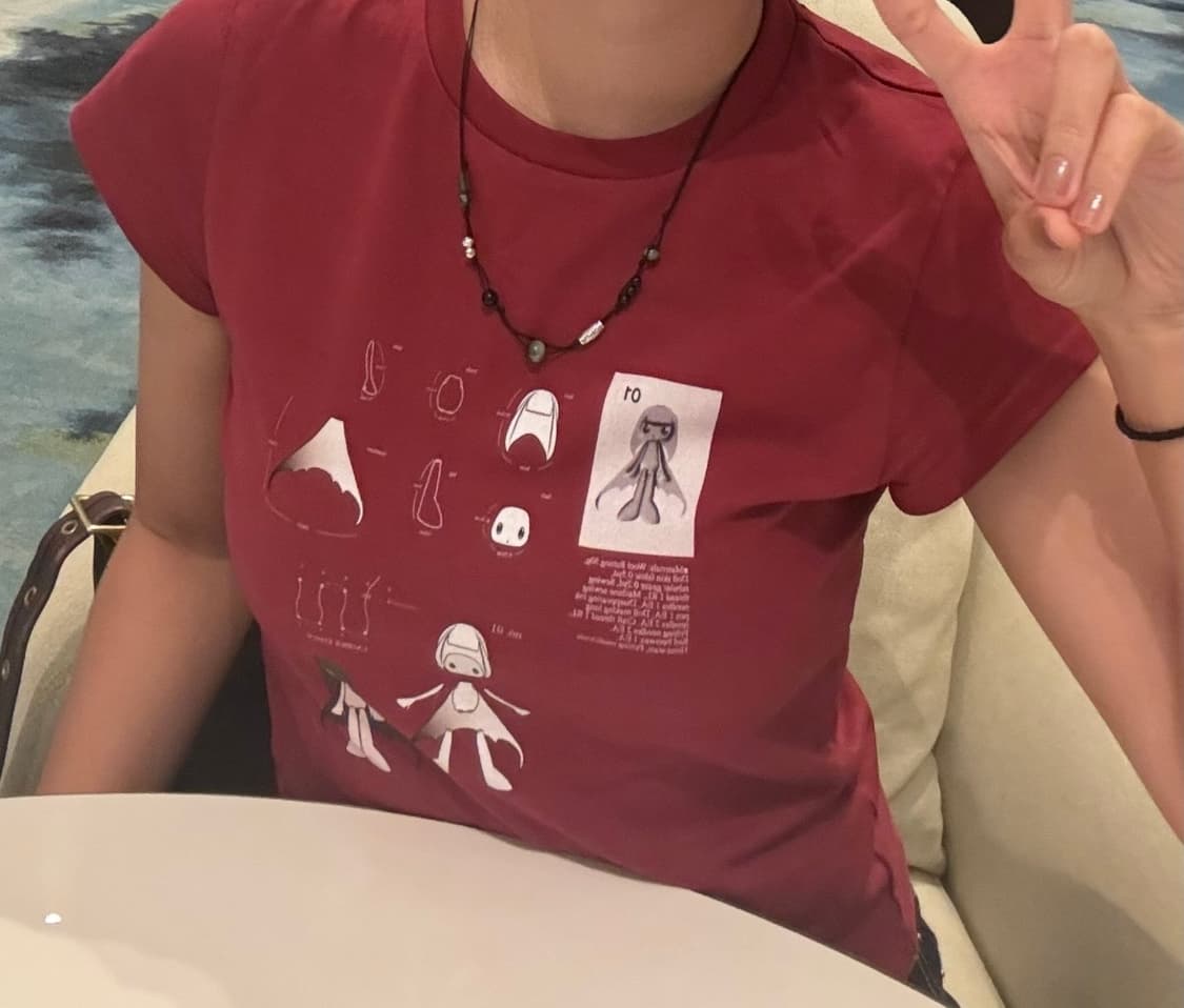 [코이세이오] LEGNA T-SHIRT RED 상품이미지2