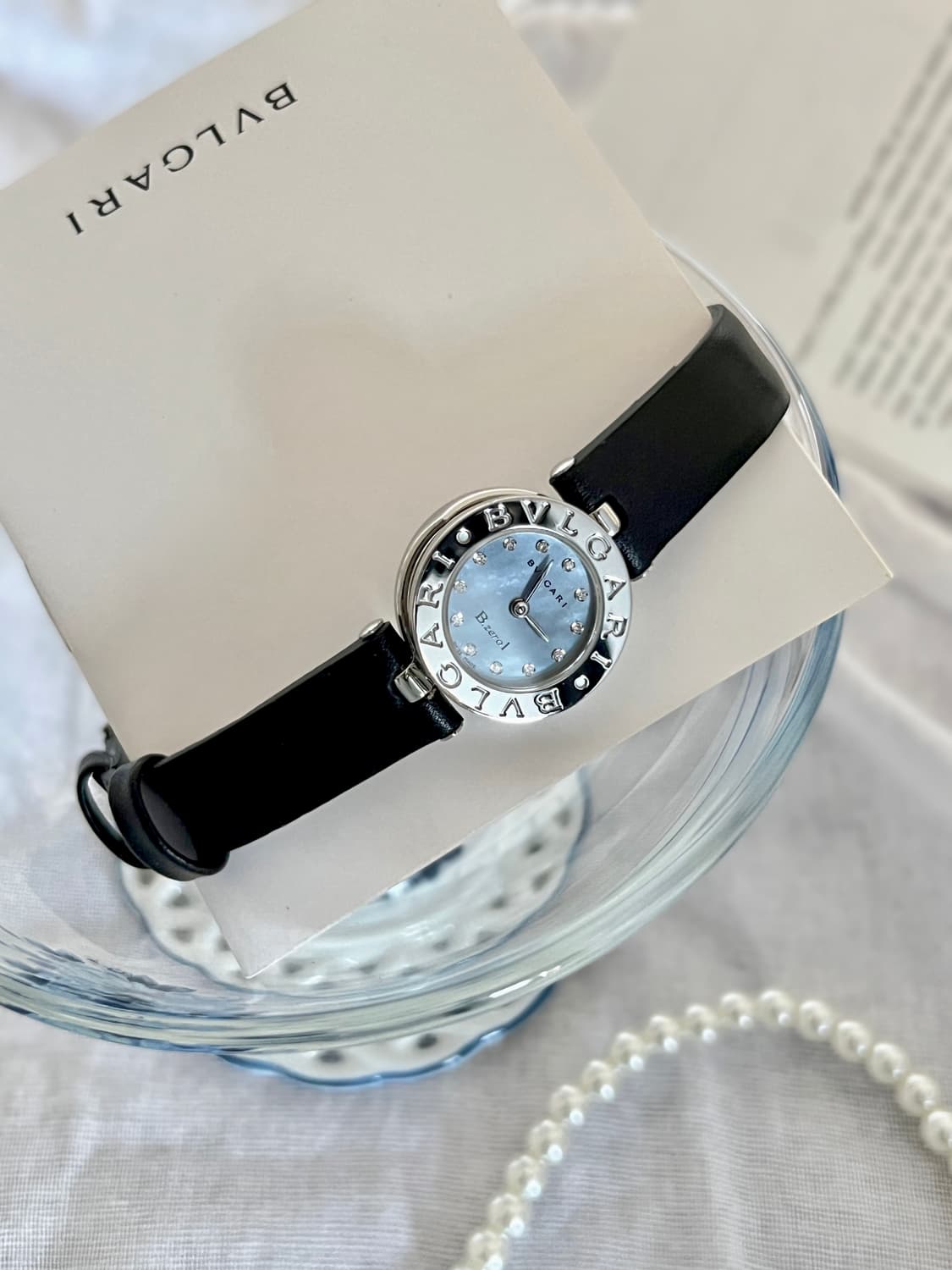 불가리 비제로원 시계 (쉘다이얼,12p다이아) / 정품감정, 케어 상품이미지2