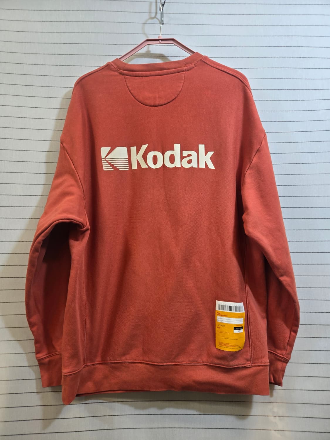 코닥 Kodak 맨투맨 티셔츠 오렌지 상품이미지8