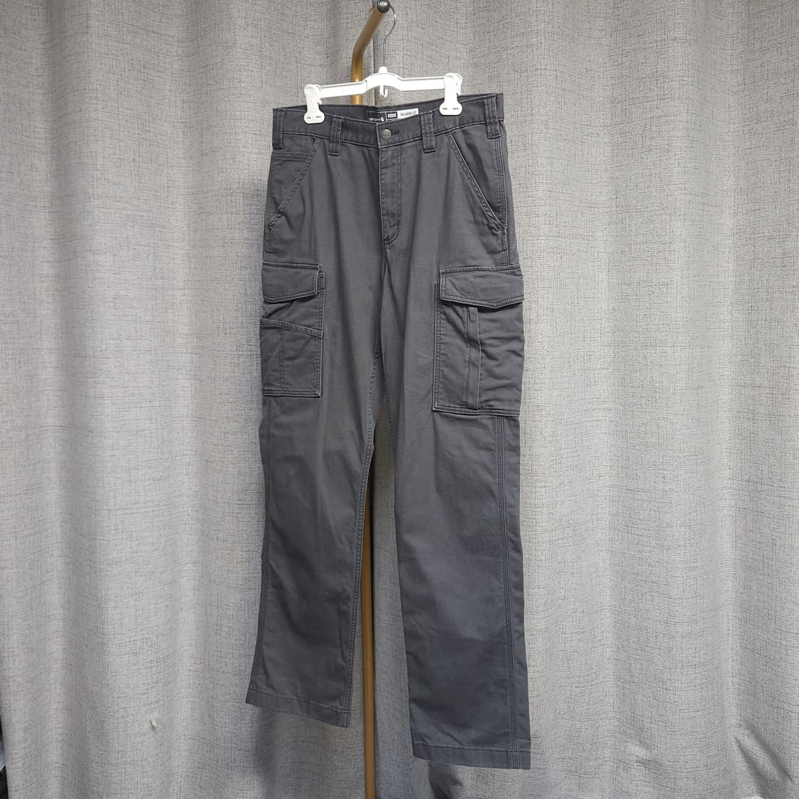 32/32 ) 칼하트 릴렉스드핏 카고 팬츠 그레이 상품이미지4