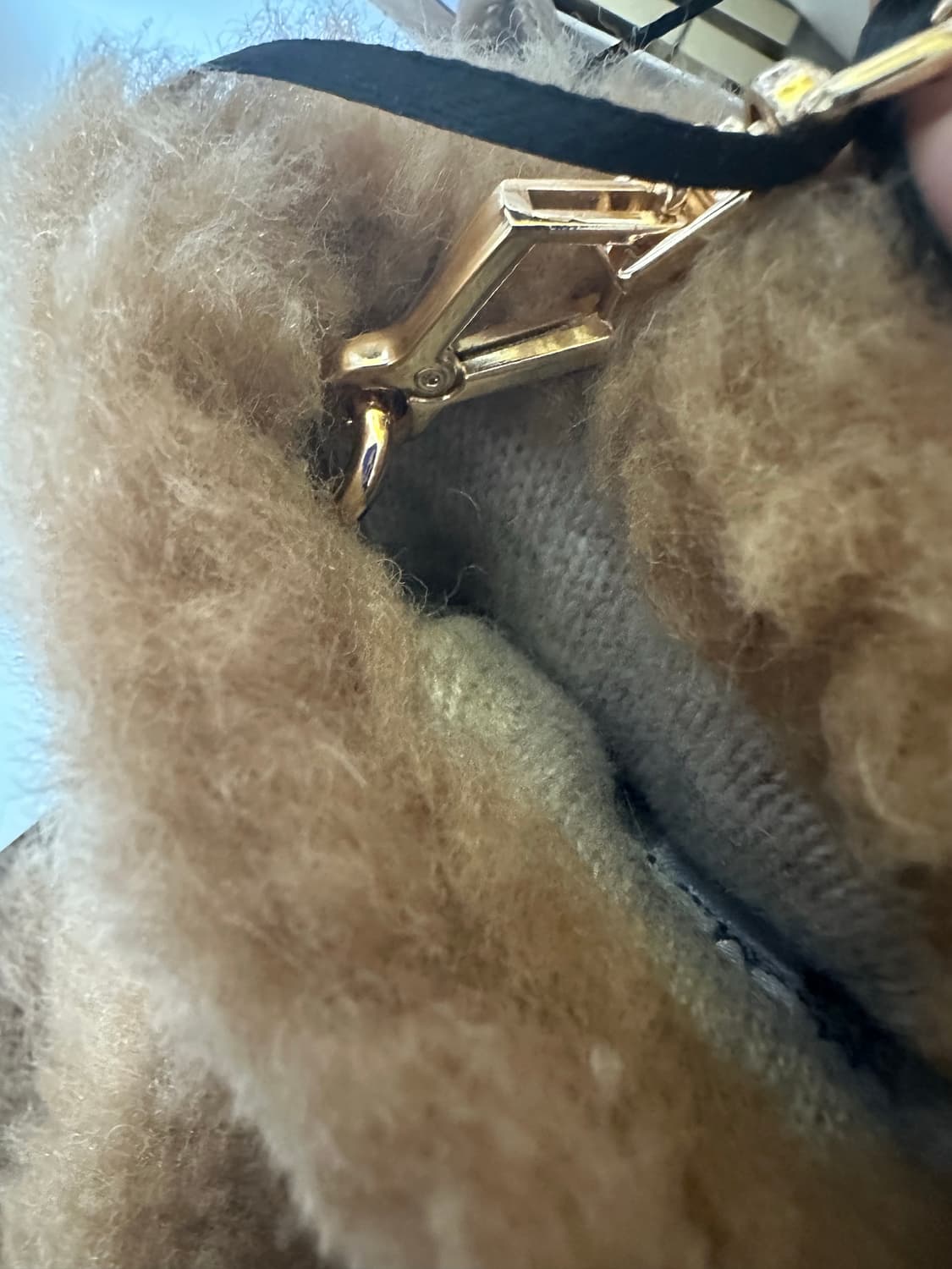 막스마라 테디베어 장갑카멜 정품 상품이미지4