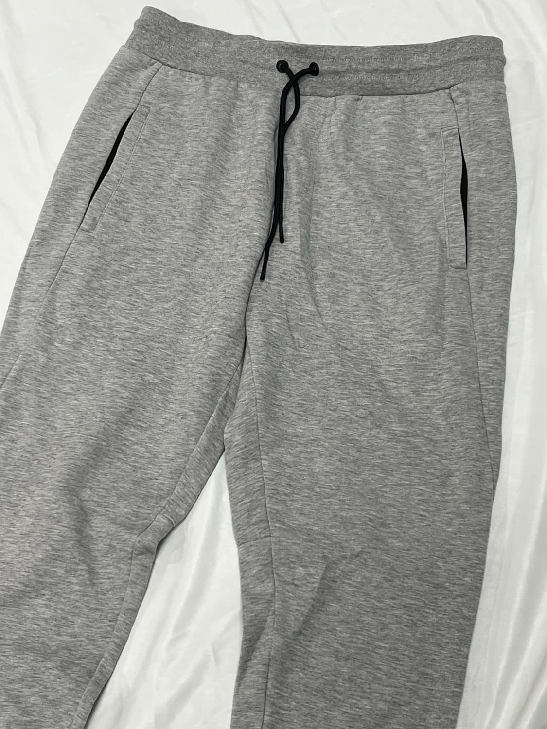 (M) 타미힐피거 스웻 조거 팬츠 그레이 상품이미지2