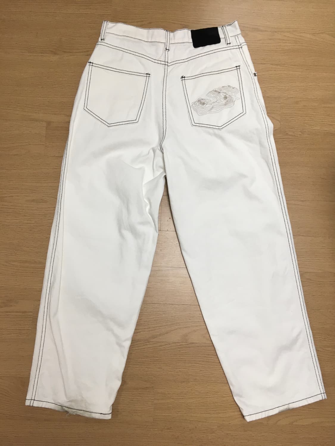 스웨이드 CONTOUR POCKET DENIM [WHITE] 상품이미지4