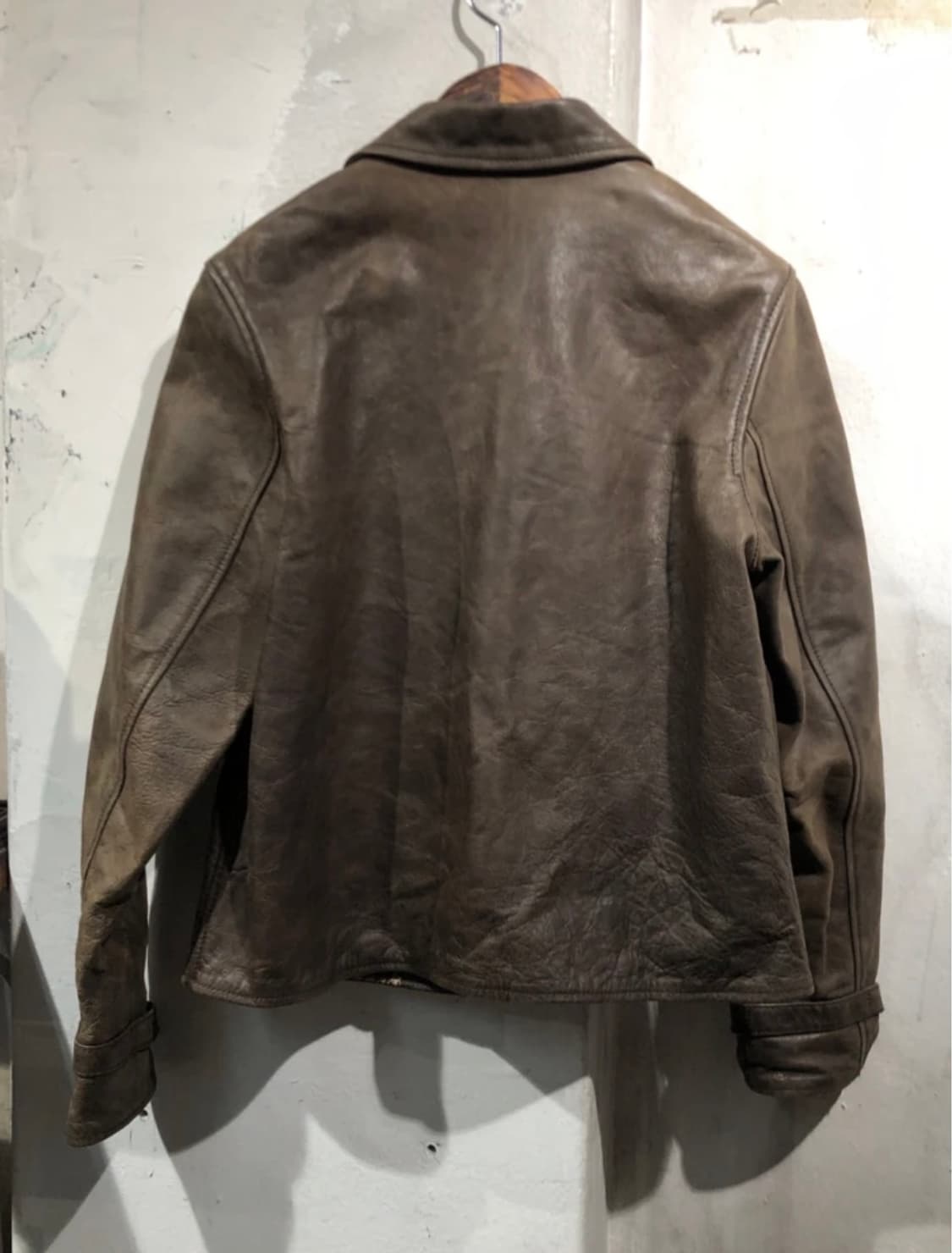 [9117]Ralph Lauren brown leather jacket 상품이미지5