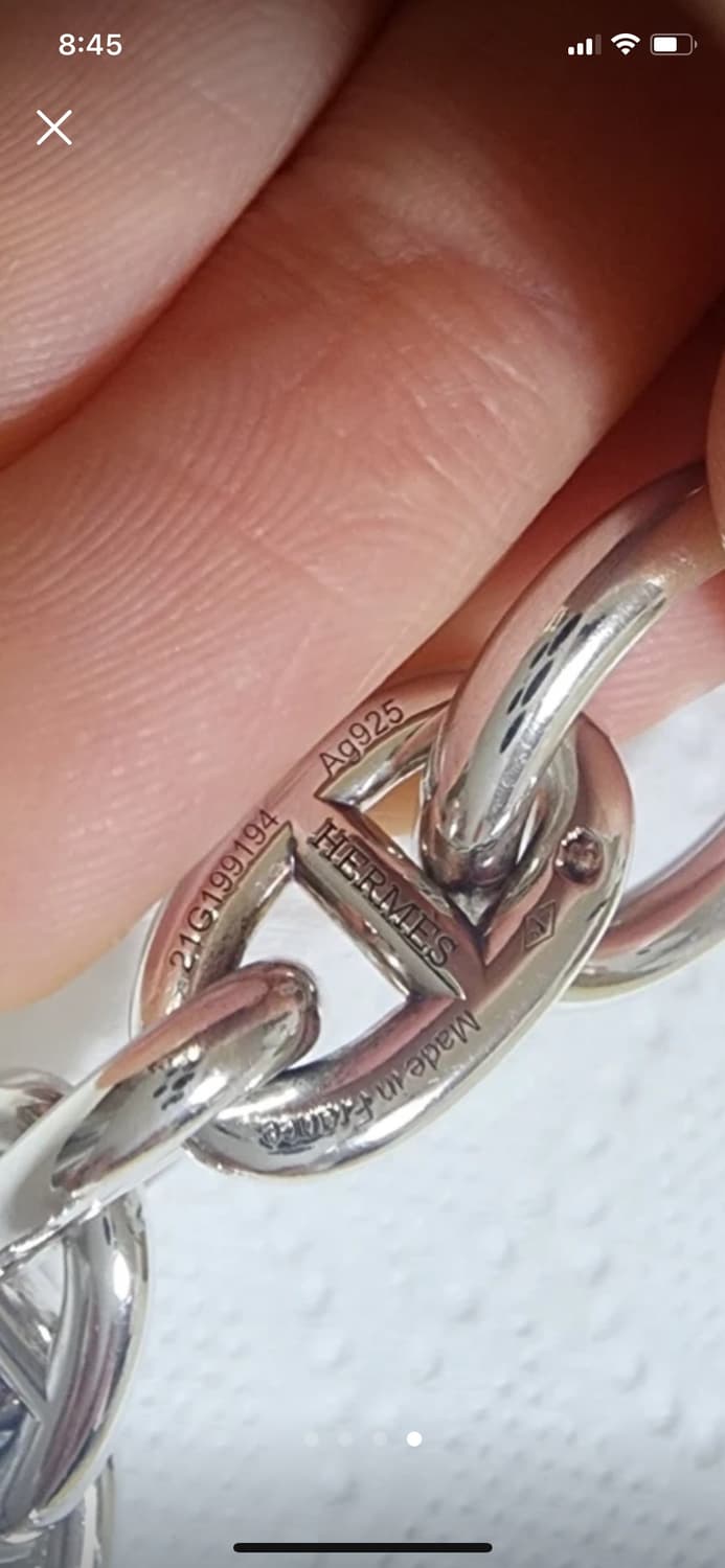 에르메스 샹달 팔찌 미디움 14링크  상품이미지4