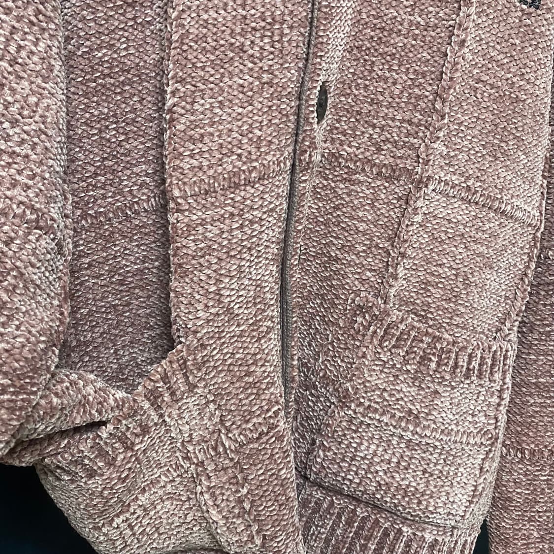 예스아이씨 니트 가디건 Grape L 상품이미지4