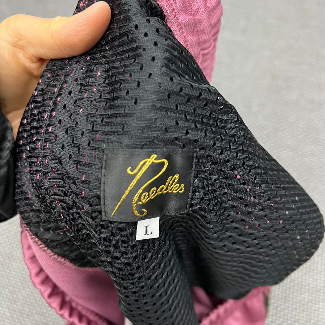 니들스 트랙팬츠 핑크 상품이미지3