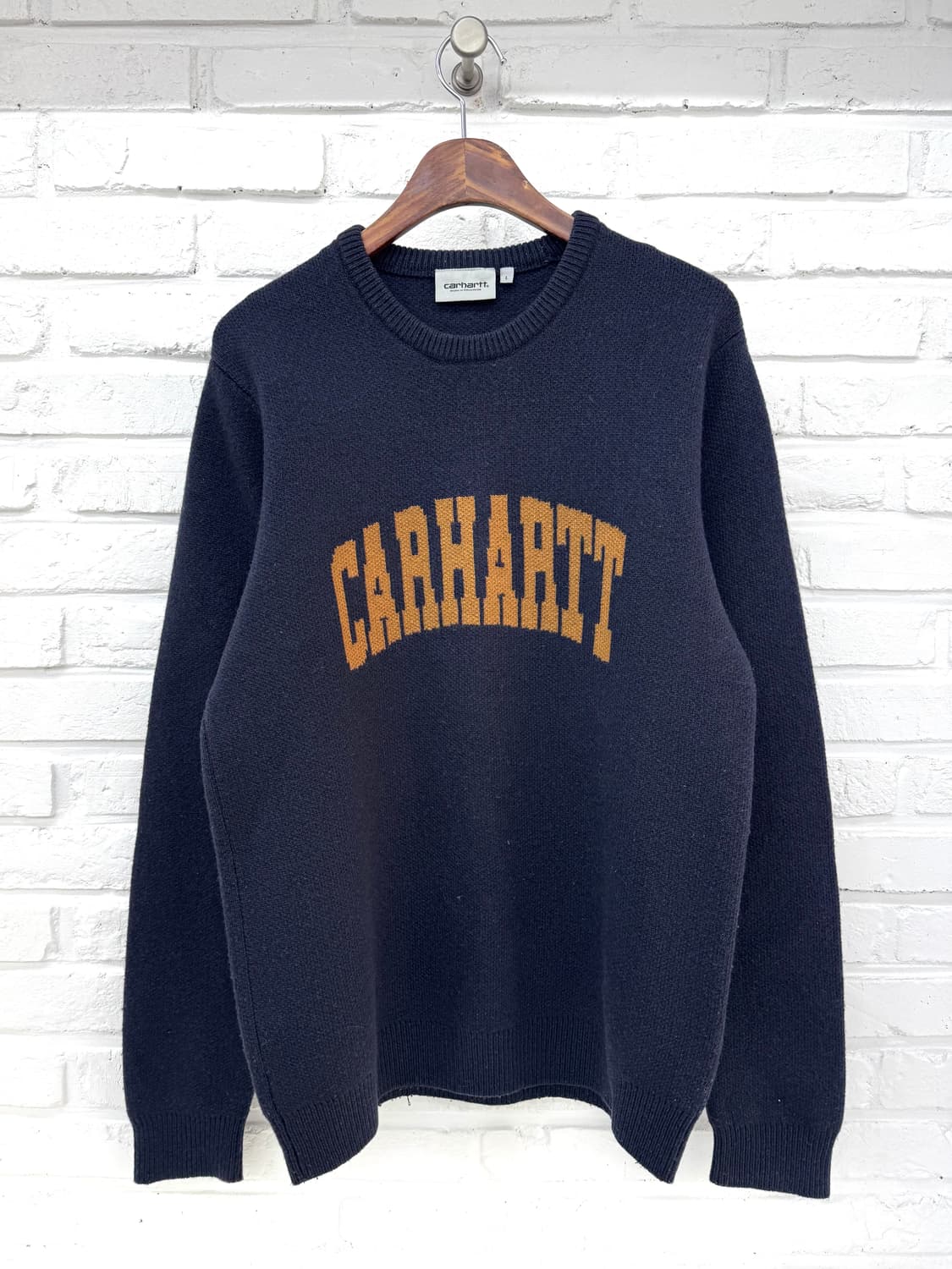 칼하트 네이비 니트 상품이미지3