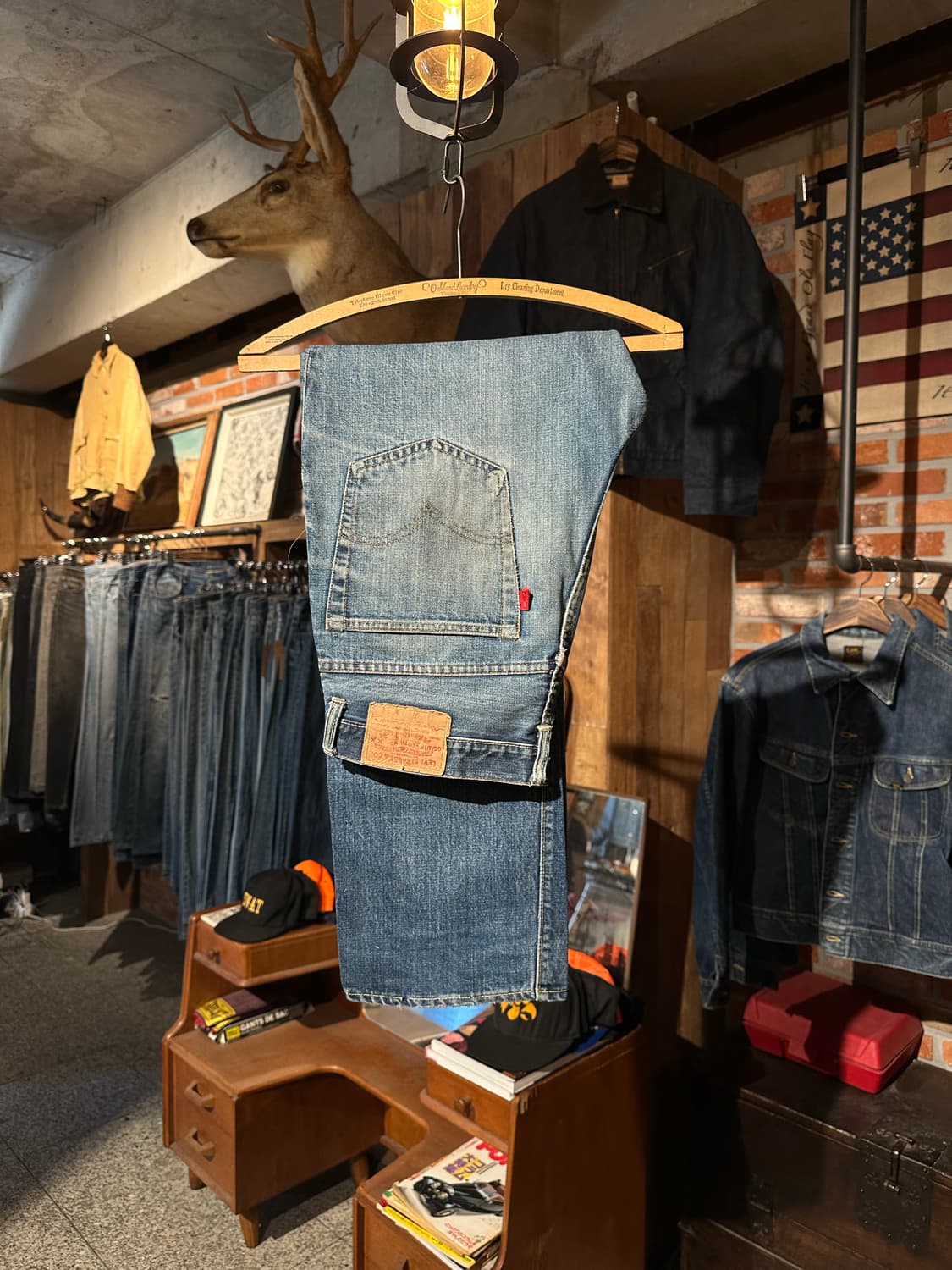 70s Levis 517 Big E Denim Pants 상품이미지1
