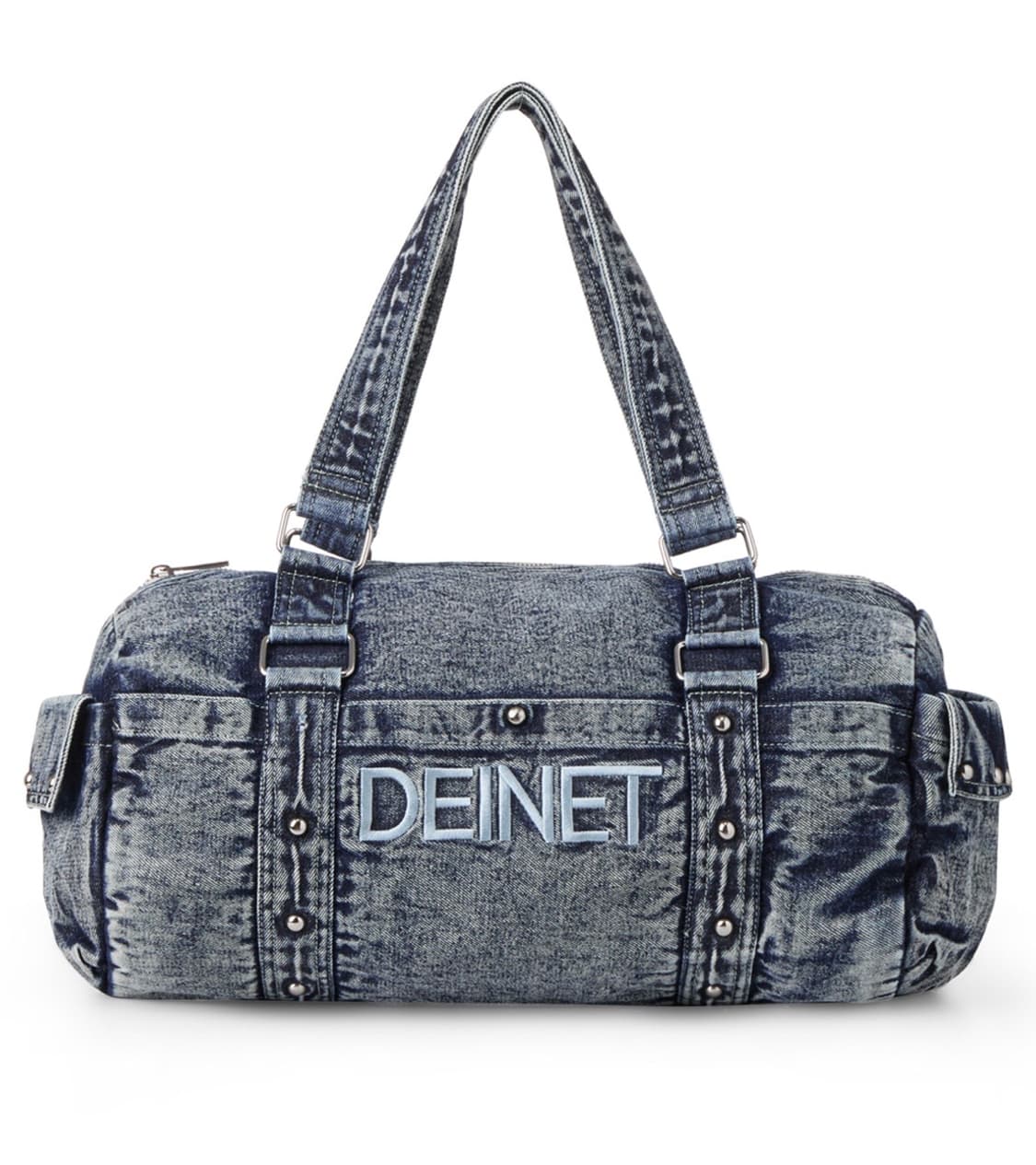 DEINET 다이닛 로고 더플백 데님 상품이미지1